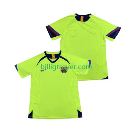 Billige Fotballdrakter FC Barcelona 2006 Retro Bortedraktsett 2005 Kortermet